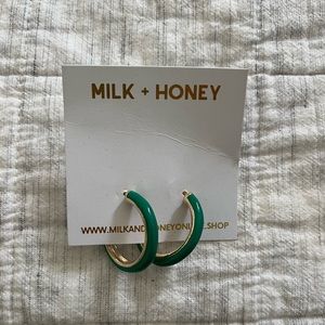 Milk and Honey earrings